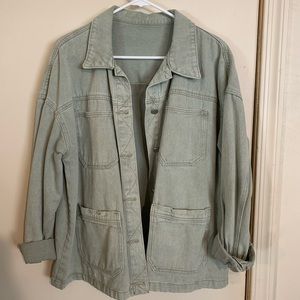 Mint Green Light Jacket